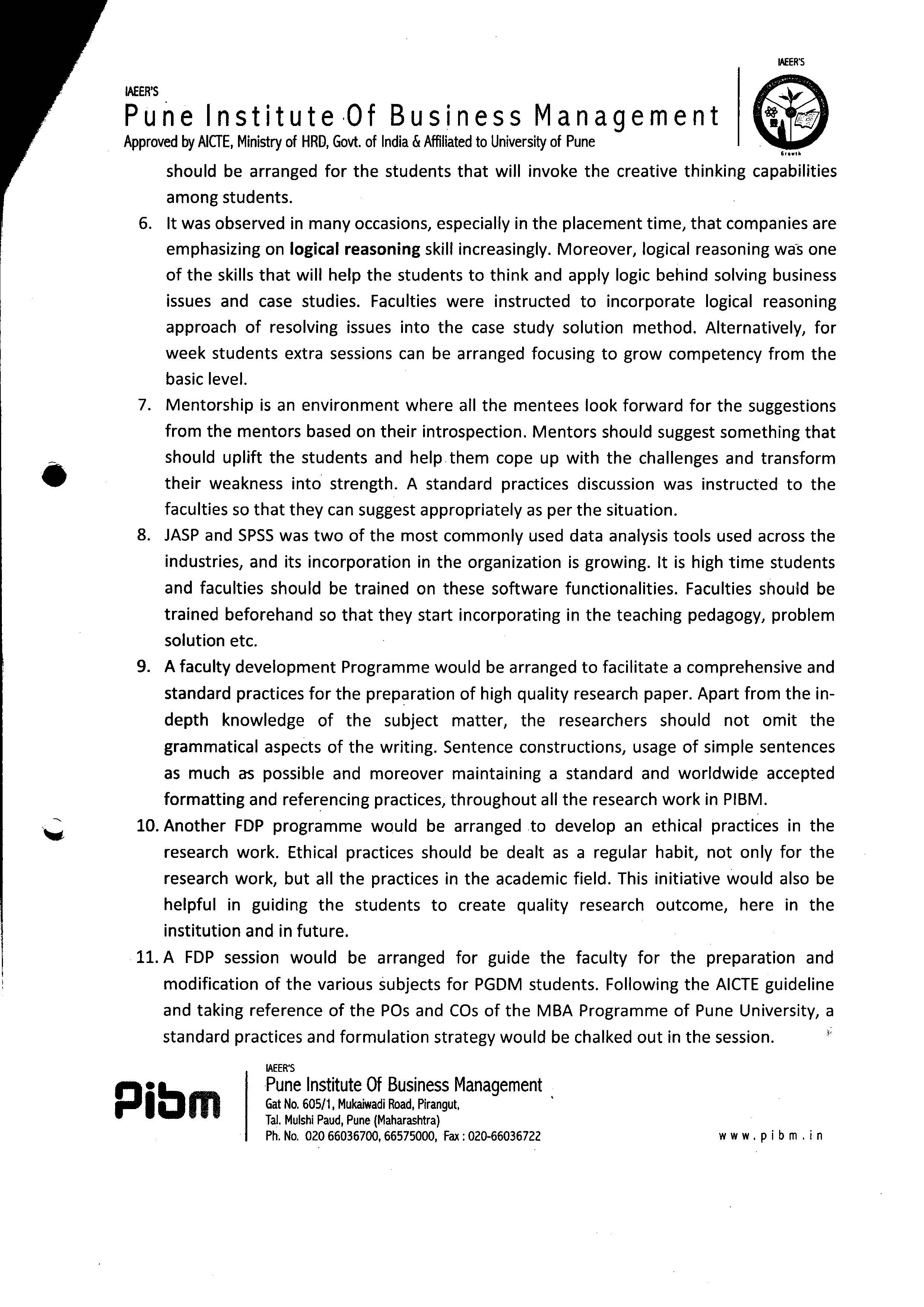 IQAC Minutes Of Meeting Q1 Jan 2019